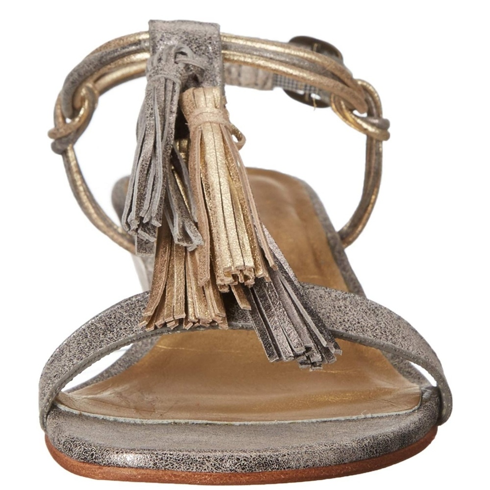 Bernardo sandals, demi wedge with tassels - Picture 8 of 8